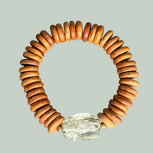 Load image into Gallery viewer, Green Amethyst Rocks Bracelet