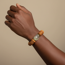 Load image into Gallery viewer, Green Amethyst Rocks Bracelet