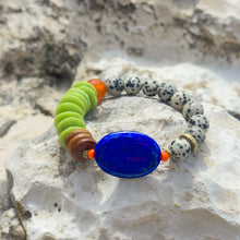 Load image into Gallery viewer, Pop Life Lapis Bracelet (two ways)