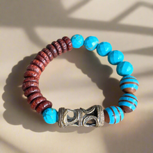 Load image into Gallery viewer, Mahogany Sea Bracelet