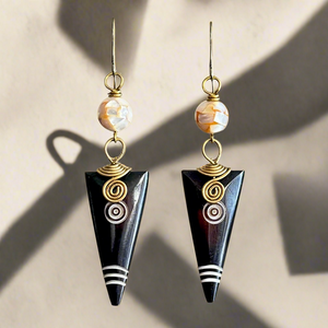 Horn & Halo Earrings