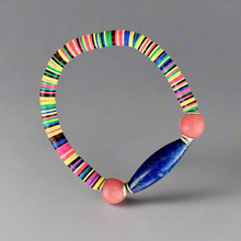 Load image into Gallery viewer, Lapis Rainbow Bracelet