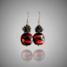 Load image into Gallery viewer, Chaos Kazuri Earrings