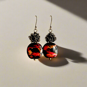 Chaos Kazuri Earrings