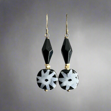 Load image into Gallery viewer, Starlight Kazuri Earrings