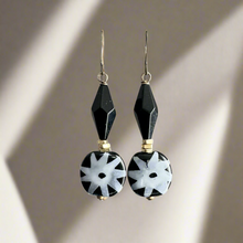 Load image into Gallery viewer, Starlight Kazuri Earrings