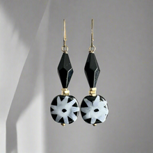 Load image into Gallery viewer, Starlight Kazuri Earrings