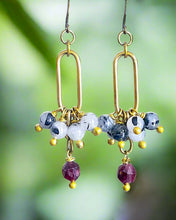 Load image into Gallery viewer, Sugar Plum Crane Earrings