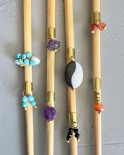 Load image into Gallery viewer, Gemstone Hair Charms