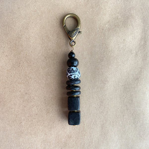 African Beaded Key Fob
