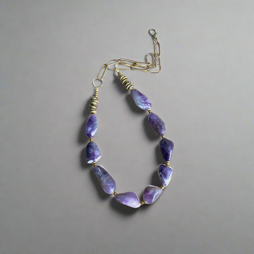Amethyst Statement Necklace