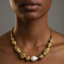 Load image into Gallery viewer, All that Brass Necklace