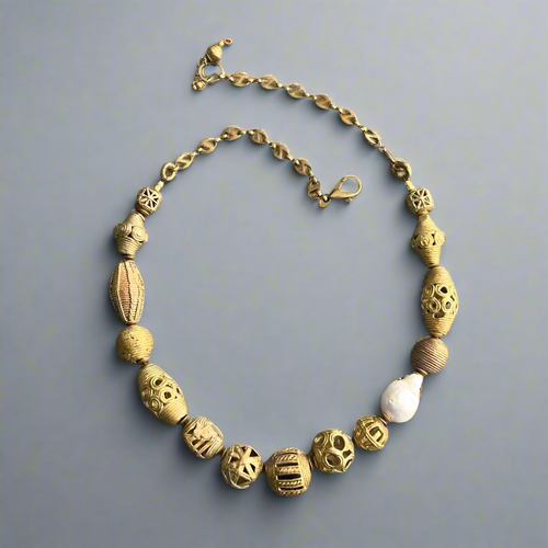 All that Brass Necklace