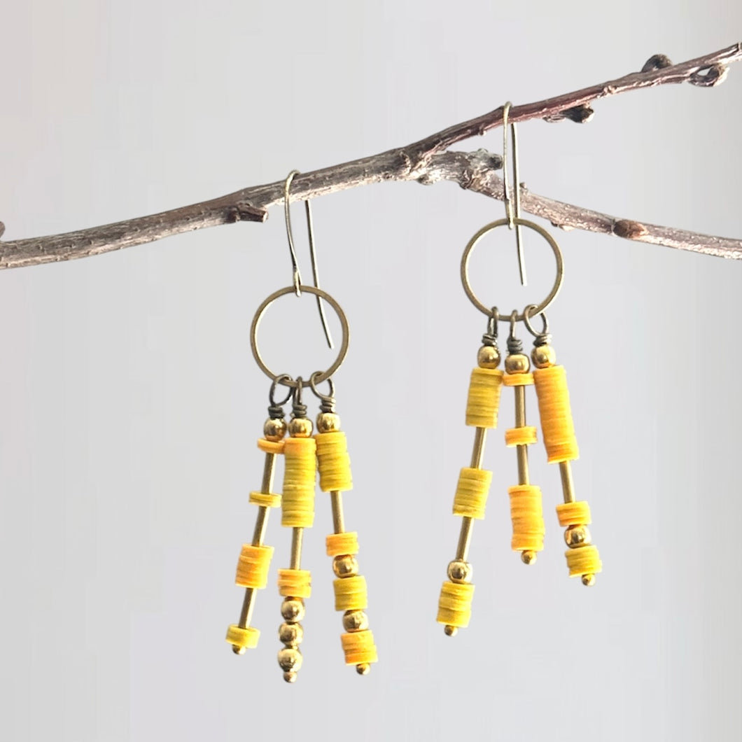 Marigold Trifold Earrings
