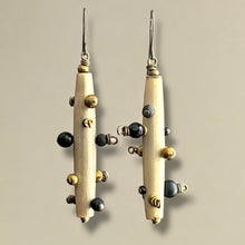 Load image into Gallery viewer, Tawny Bantu Knot Earrings (#7in7earrings)