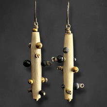 Load image into Gallery viewer, Tawny Bantu Knot Earrings (#7in7earrings)