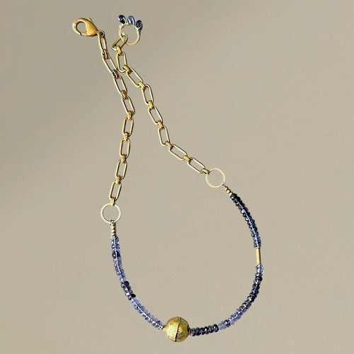 Iolite Gradient Necklace