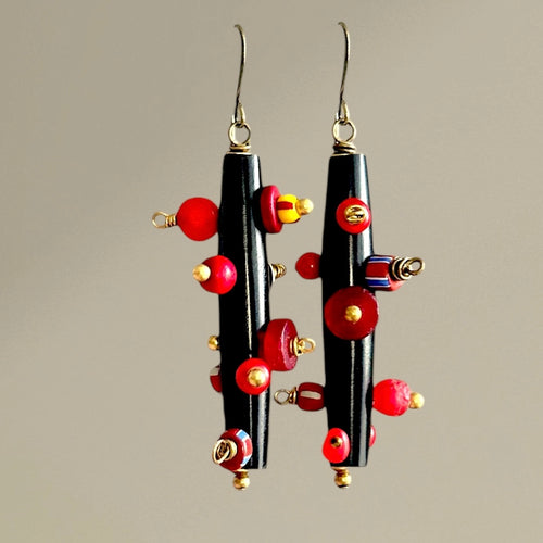 Bantu Knot Earrings (Apple/ Large)