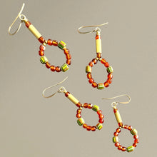 Load image into Gallery viewer, Sahara Flame Hoops