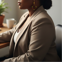 Load image into Gallery viewer, Sahara Flame Hoops