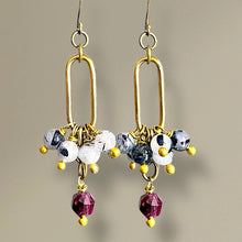 Load image into Gallery viewer, Sugar Plum Crane Earrings