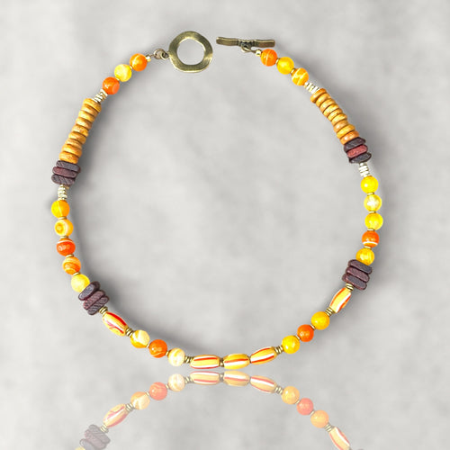 Trade Bead Layering Necklace