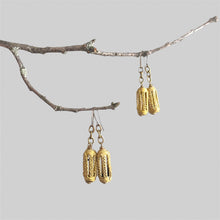 Load image into Gallery viewer, Braided Bell Earrings