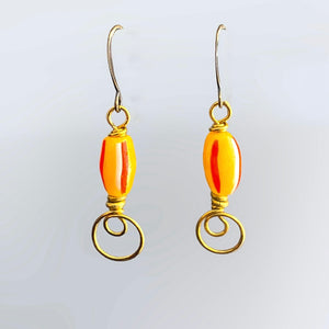 Citrus PetiteTrade Bead Earrings