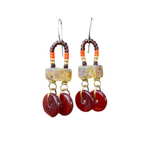 Load image into Gallery viewer, Autumn Bridge Earrings