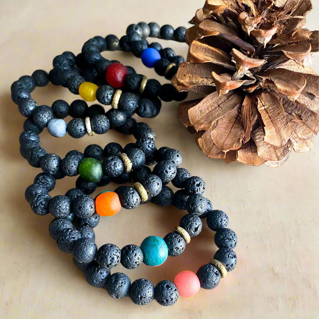 African Diffuser Bracelets