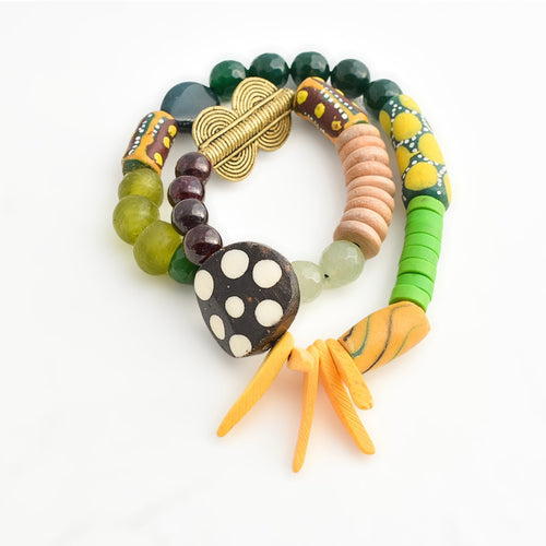 Ms. Angelou's  Many Roads Traveled Bracelet