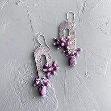 Load image into Gallery viewer, Mud &amp; Mettle #2: Funky Silver Purple Fringe (Pre-order)