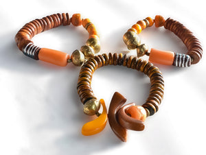 Tagua Trio Bracelet Set (reserved)