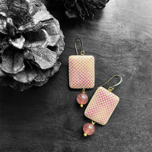 Load image into Gallery viewer, Pretty in Pink or “Helene Smiled” Earrings