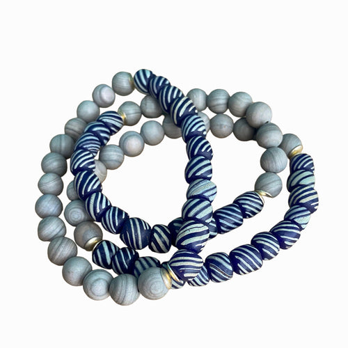 Pinstripe Blues Bracelet