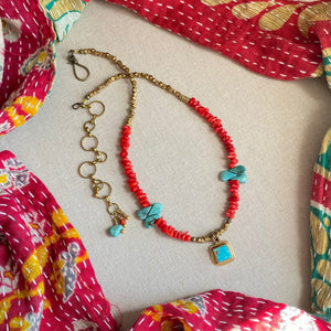 Red Sea Turquoise Necklace