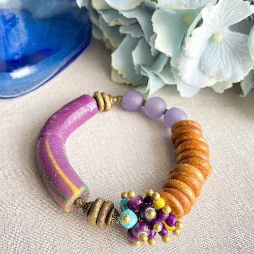 Purple Abundance Bracelet