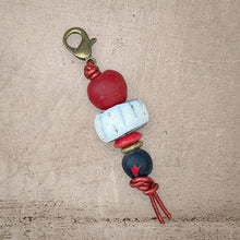Load image into Gallery viewer, African Beaded Key Fob