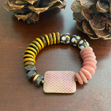 Load image into Gallery viewer, Pink &amp; Brown Bracelet