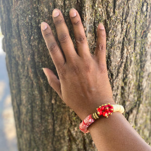 Red Abundance Bracelet, Limited Edition