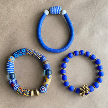 Load image into Gallery viewer, Birthday Blue Bracelet Trio