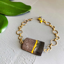 Load image into Gallery viewer, Buzz Buzz Bumblebee Jasper Bracelet