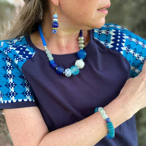 Caribbean Blues Necklace