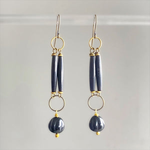 Black Sheath Earrings