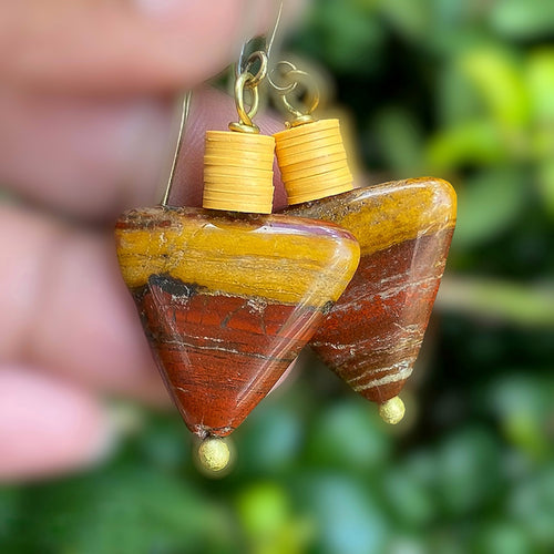 Directions Jasper Beaded Earrings