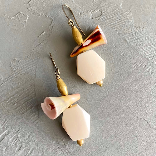 Shell Fascinator Bauble Earrings