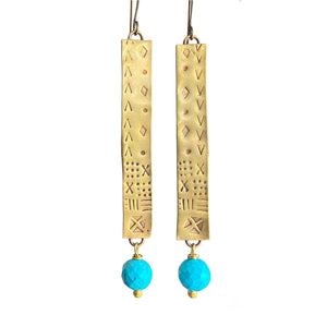Mud & Mettle Turquoise Drops