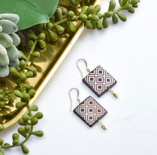 Load image into Gallery viewer, Quilted Earrings
