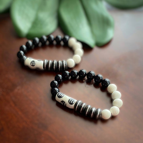 Sum/Difference African Bracelet