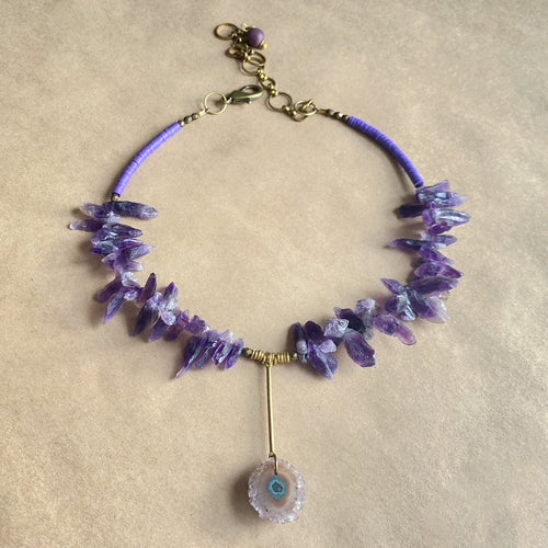Soar Amethyst Necklace